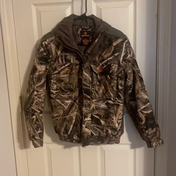 Game Winner Large Youth Camo Jacket 